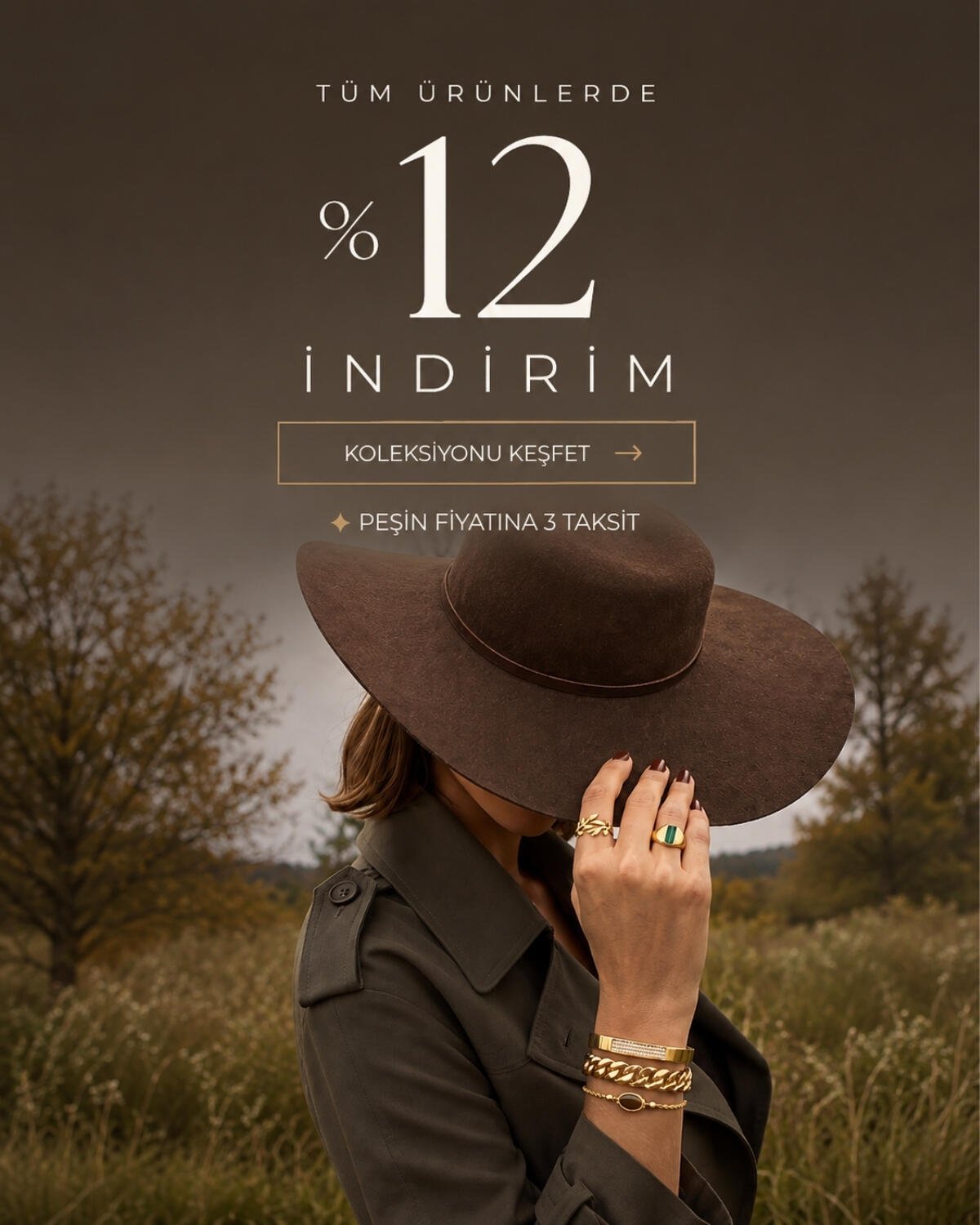 Tüm ürünlerde %12 indirim
