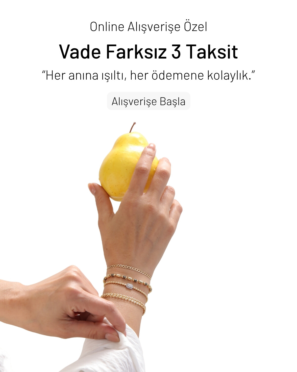 Vade Farksız 3 Taksit