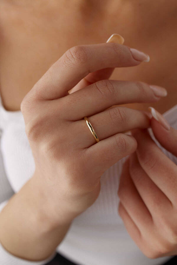 Klasik Bombe Alyans 2mm - Yavuz