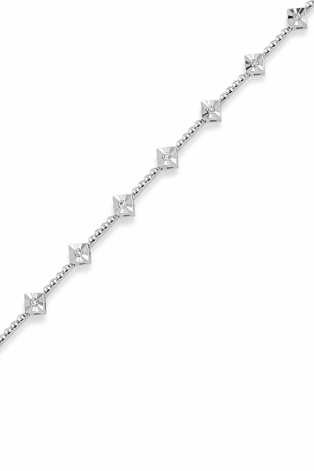 0,10 Karat Pırlanta Su Yolu Bileklik - Yavuz Kuyumculuk (1)