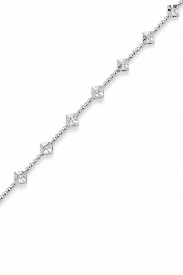 0,10 Karat Pırlanta Su Yolu Bileklik - 1