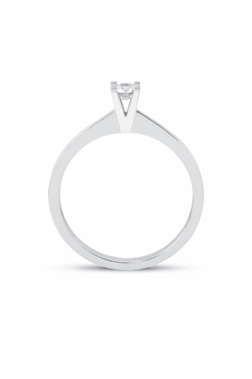 0,16 Karat V Kesim Pırlanta Yüzük - 2