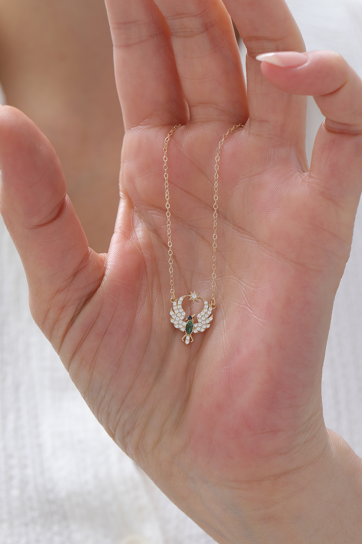 Anka Kuşu Kolye - Yavuz Kuyumculuk (3)