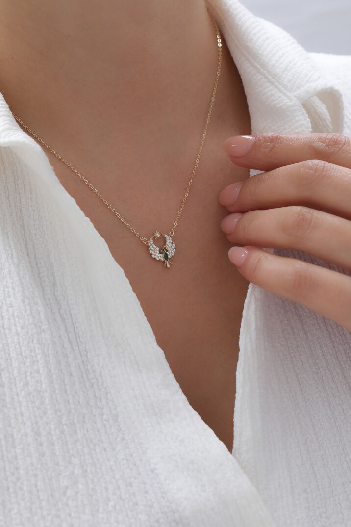 Anka Kuşu Kolye - Yavuz Kuyumculuk