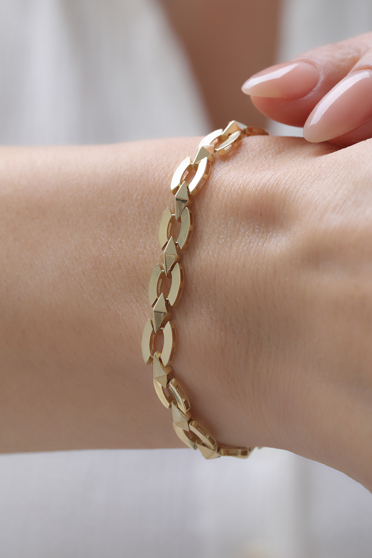 Asimetrik Modern Bileklik - Yavuz Kuyumculuk (2)