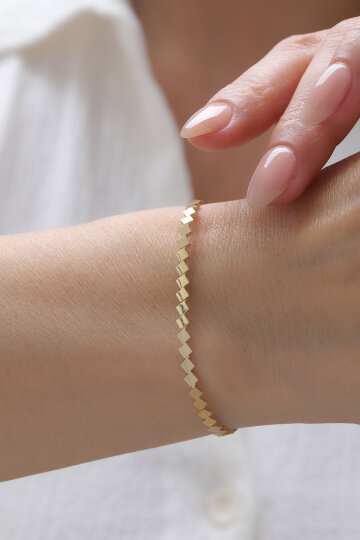 Baklava Desenli Bileklik - 1