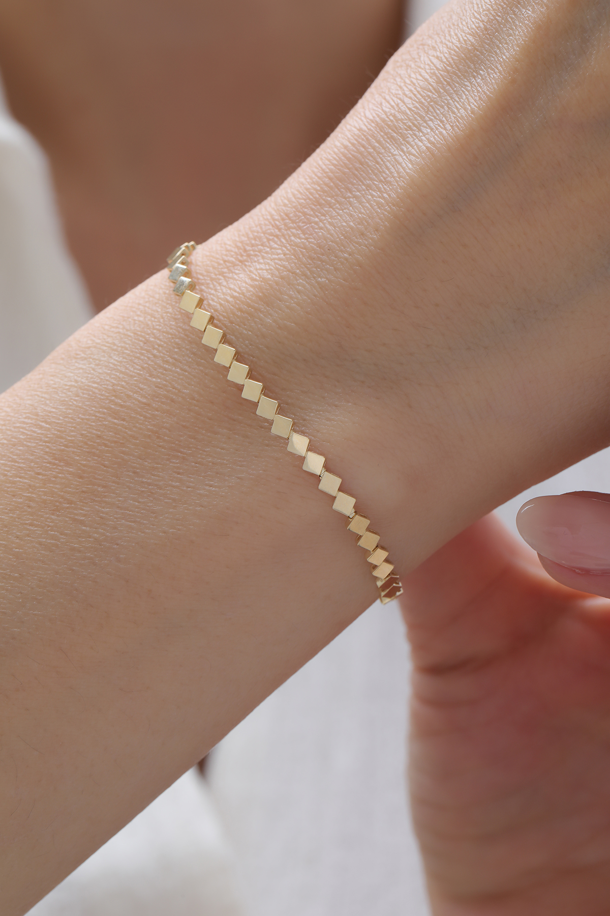 Baklava Desenli Bileklik - Yavuz Kuyumculuk (1)