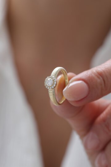 İstiridye Baget Yüzük - 1