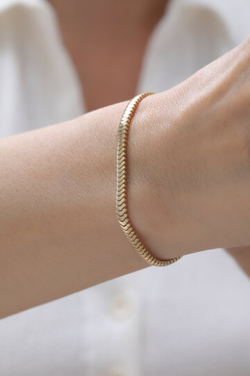 İtalyan Balık Sırtı Bileklik - 1