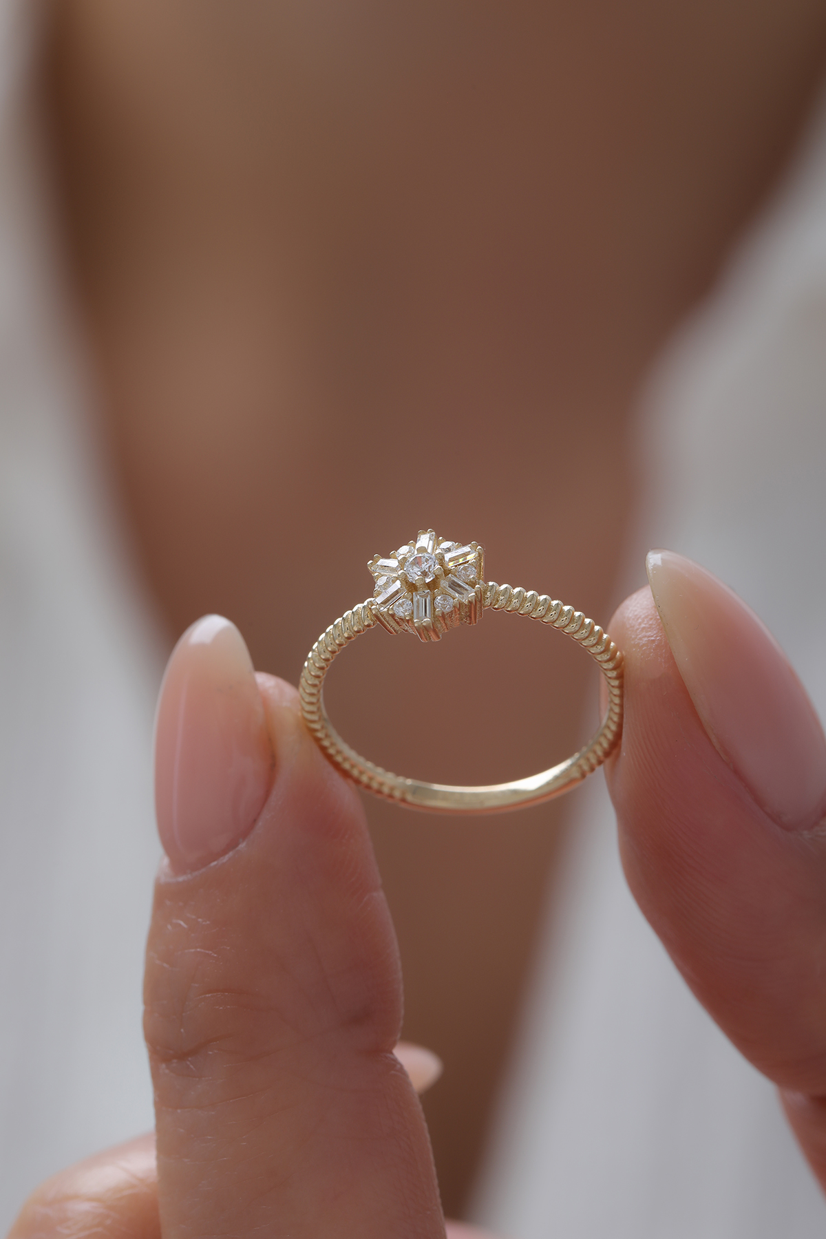 Kristal Baget Yüzük - Yavuz Kuyumculuk (3)