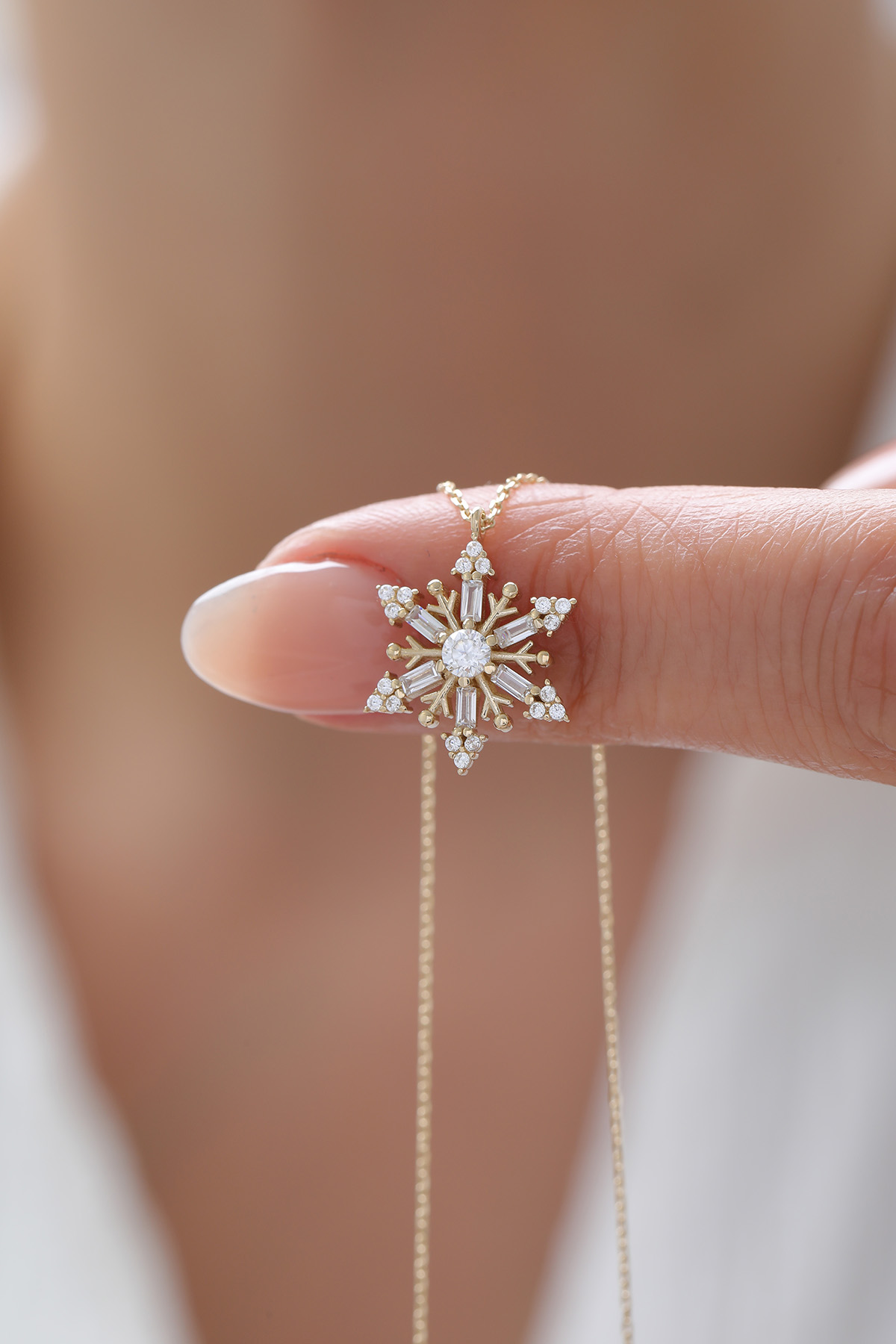 Kristal Kartanesi Kolye - Yavuz Kuyumculuk (1)