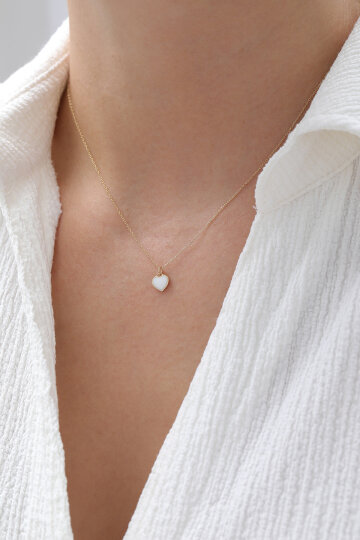 Renkli Kalp Kolye - 1