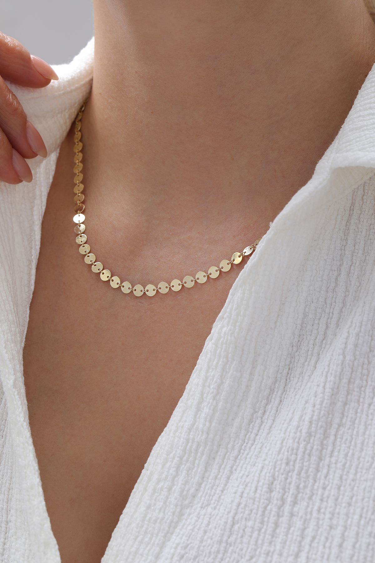 Sıralı Pul Kolye - Yavuz Kuyumculuk (1)