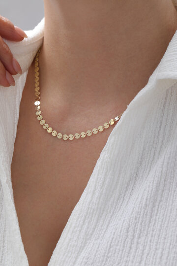 Sıralı Pul Kolye - 1