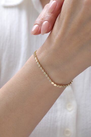 Sıralı Yıldız Bileklik - 1