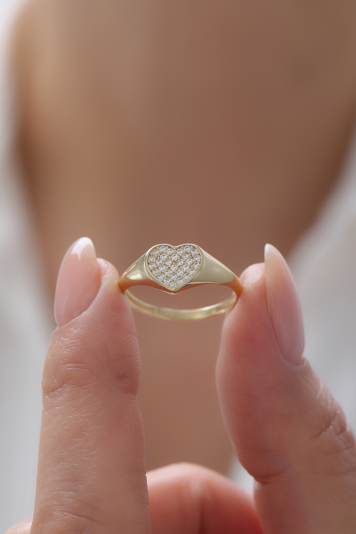 Taşlı Kalp Yüzük - Yavuz Kuyumculuk (3)