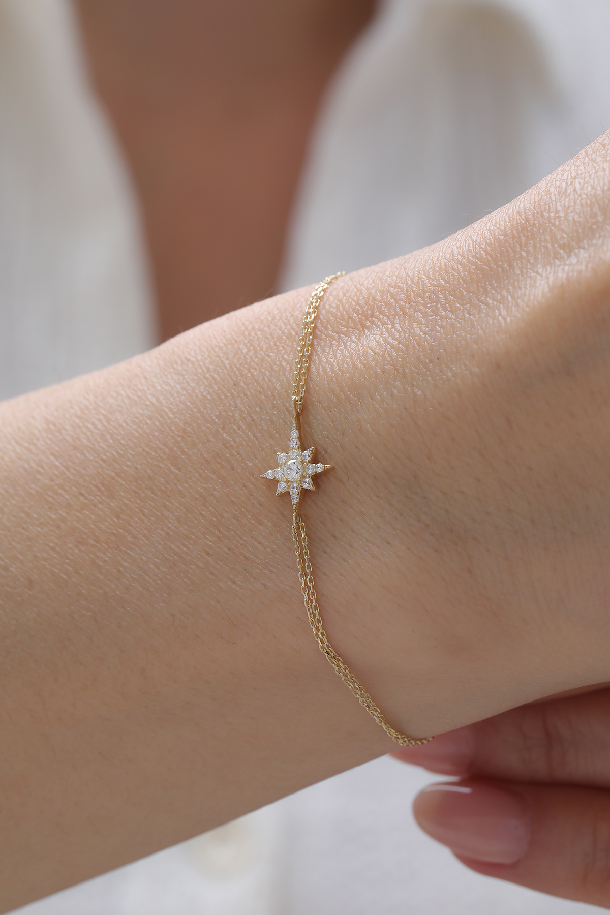 Taşlı Kuzey Yıldızı Bileklik - Yavuz Kuyumculuk (2)