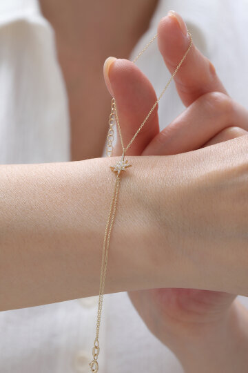 Taşlı Kuzey Yıldızı Bileklik - 3