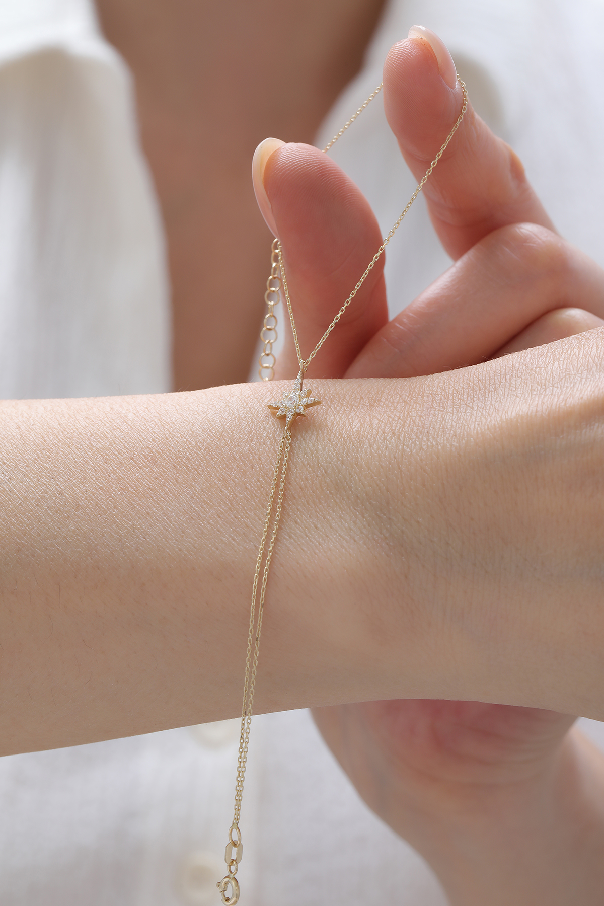 Taşlı Kuzey Yıldızı Bileklik - Yavuz Kuyumculuk (3)