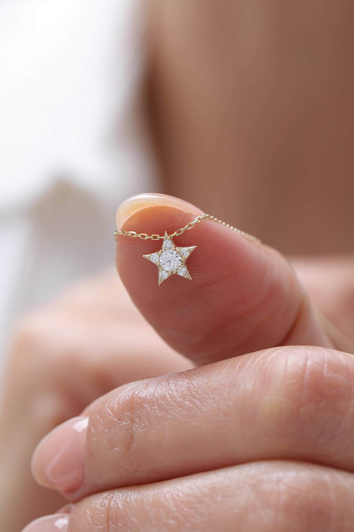 Taşlı Yıldız Kolye - Yavuz Kuyumculuk (3)