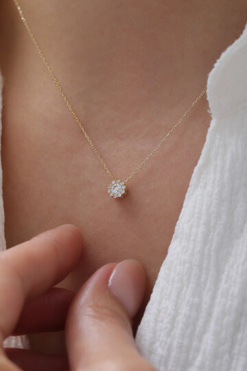 Yuvarlak Baget Kolye - 2