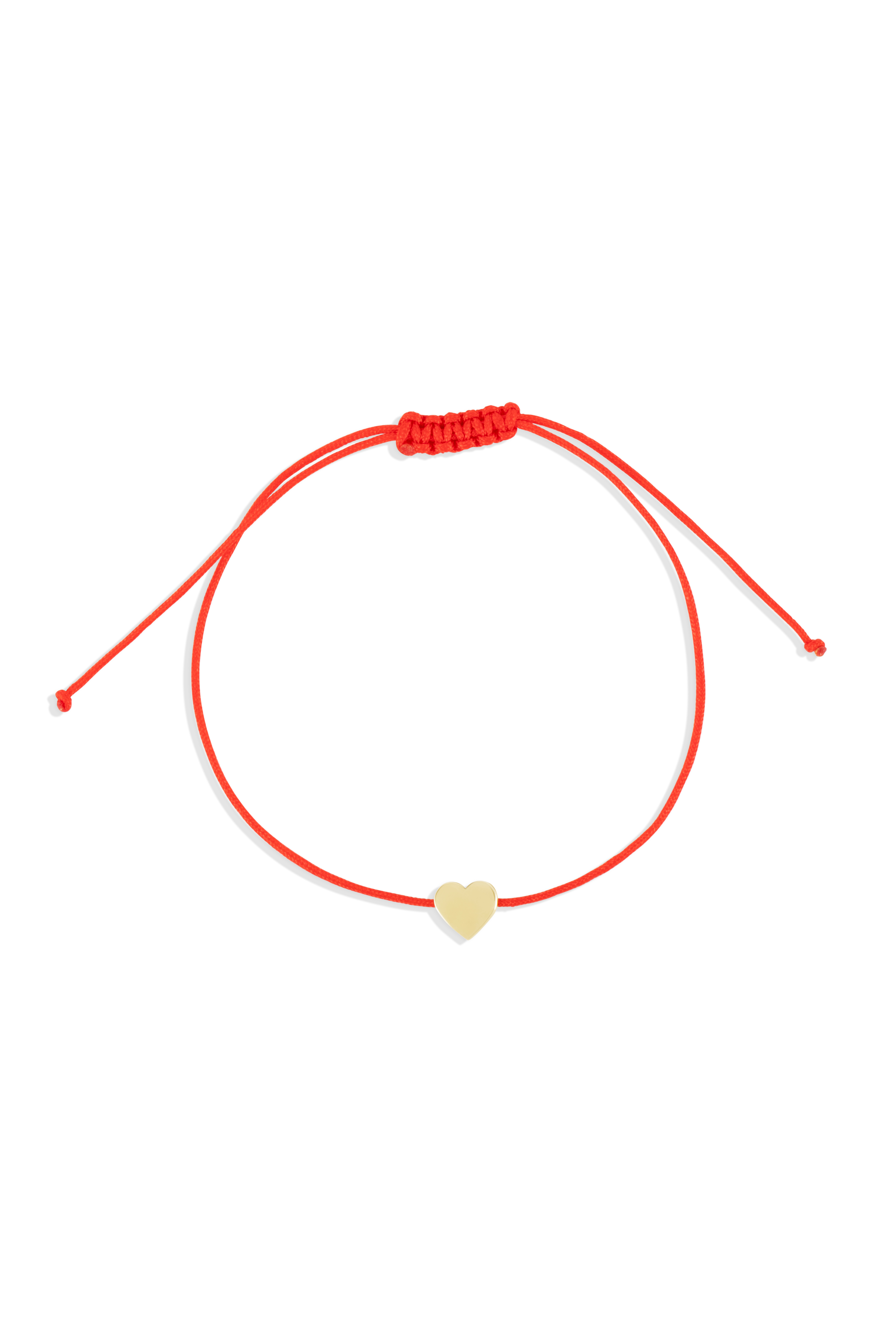 Altın Kalpli İp Bileklik - Yavuz Kuyumculuk (3)