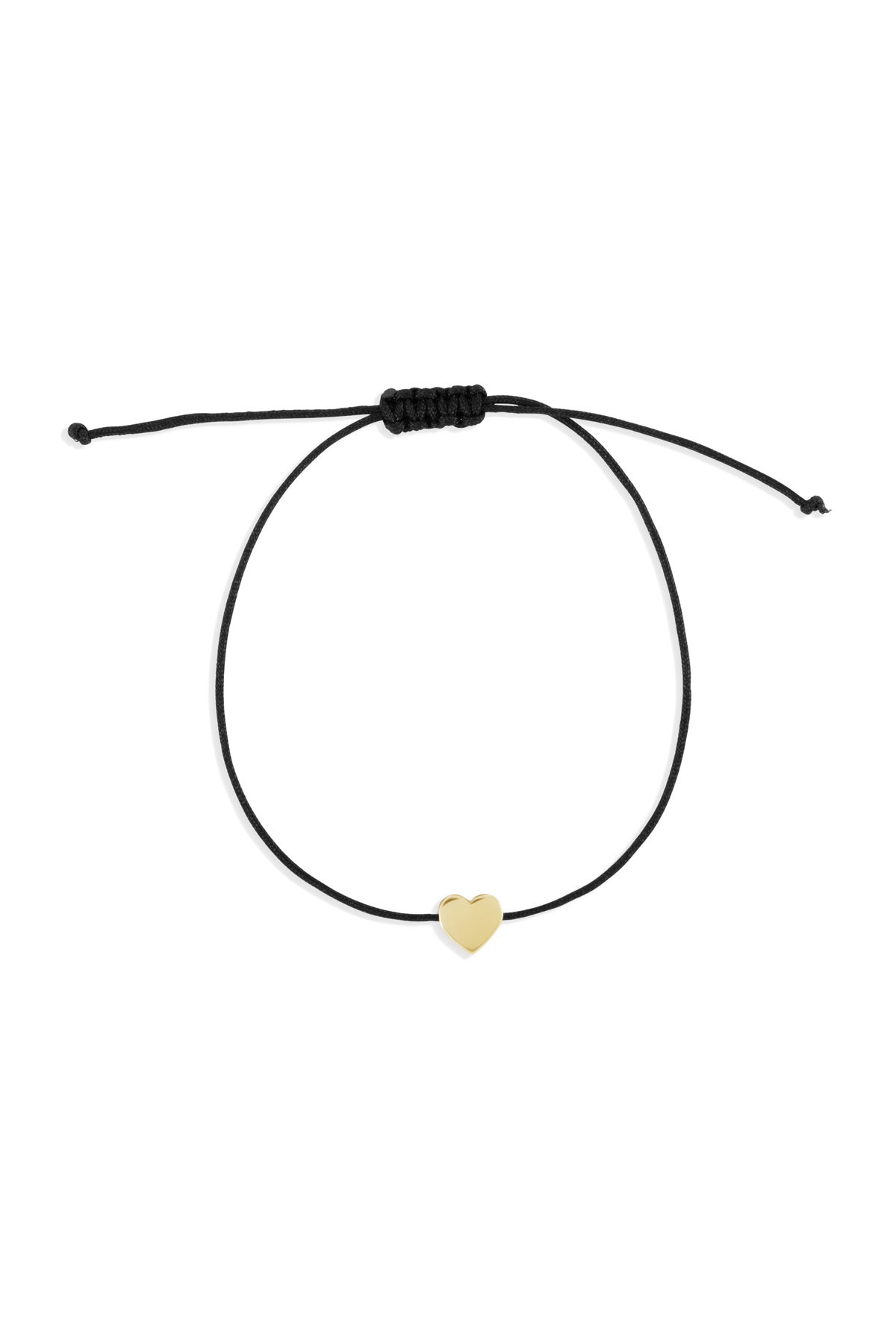 Altın Kalpli İp Bileklik - Yavuz Kuyumculuk (2)
