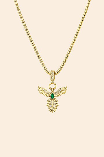 Anka Kuşu Charm Kolye - 1