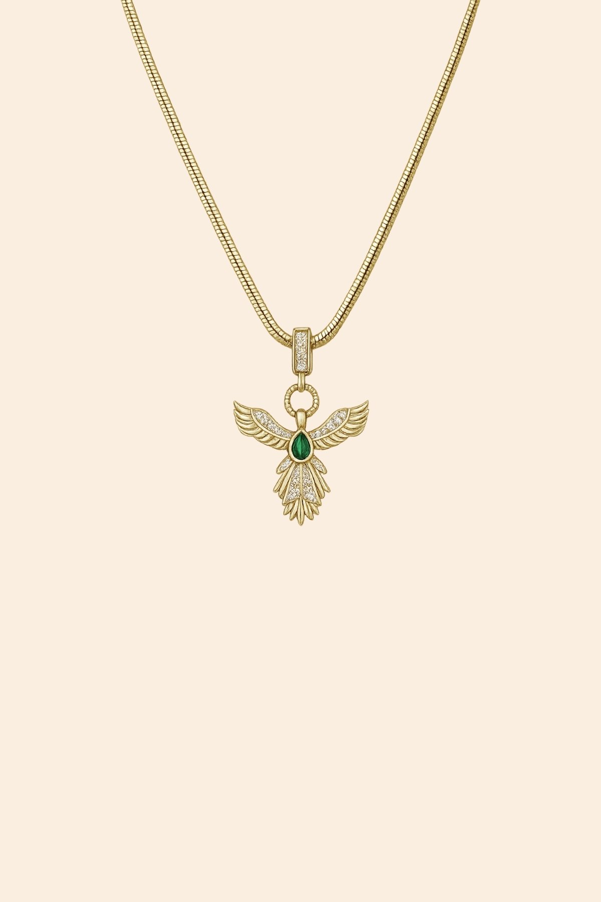 Anka Kuşu Charm Kolye - Yavuz Kuyumculuk