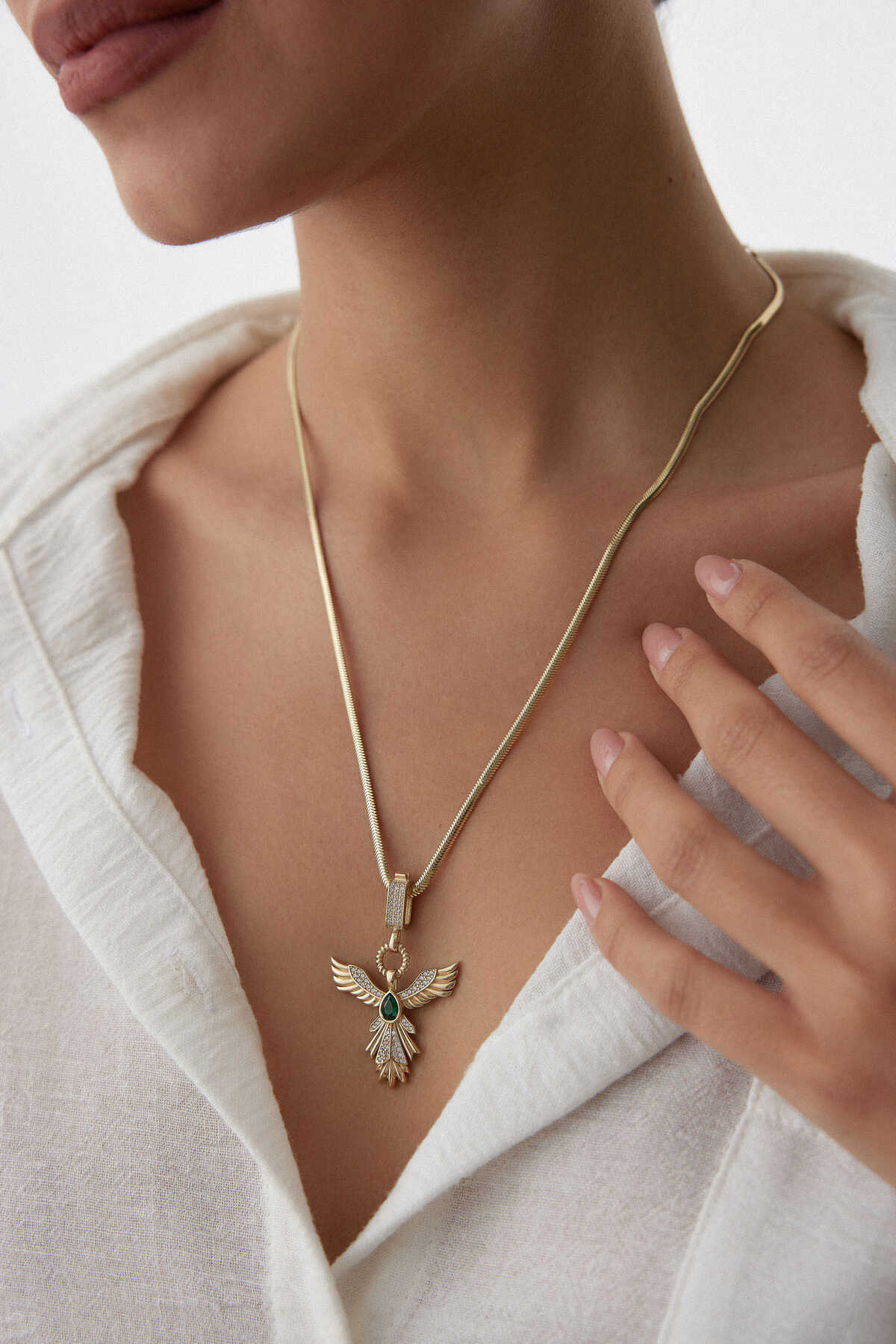 Anka Kuşu Charm Kolye - Yavuz Kuyumculuk (3)