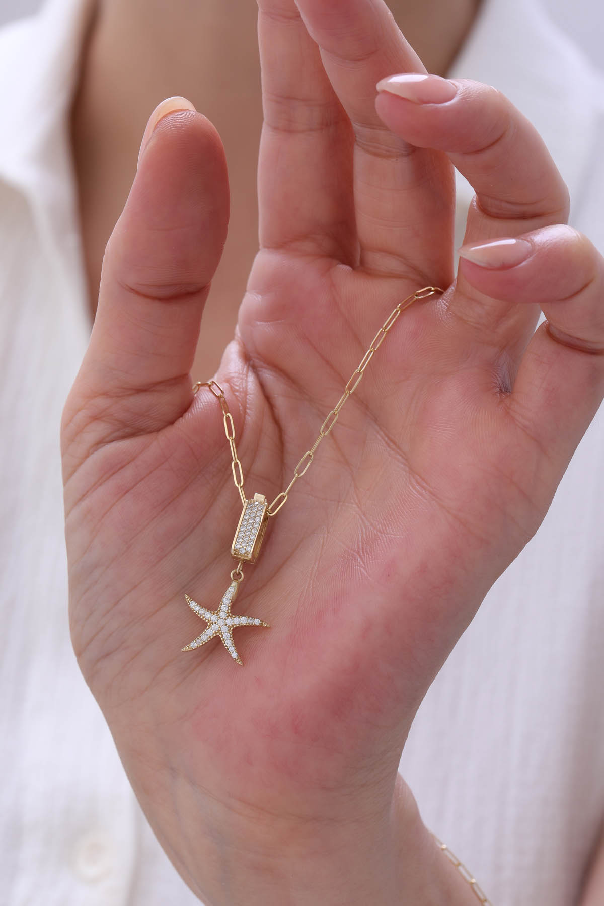 Ataş Zincir Deniz Yıldızı Kolye - Yavuz Kuyumculuk (2)