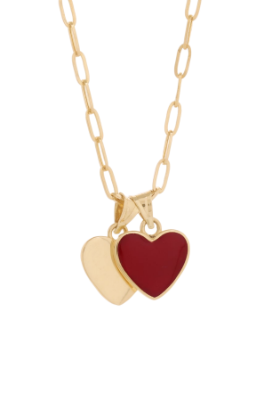 Ataş Zincir Kalp Kolye - 4