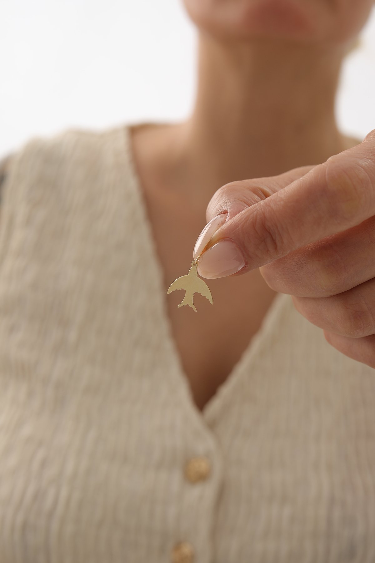 Ataş Zincir Kuş Kolye - Yavuz Kuyumculuk (3)