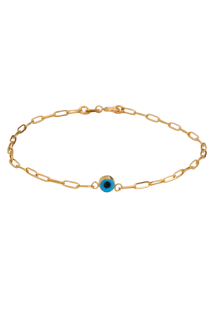 Ataş Zincir Nazar Boncuğu Bileklik - 4