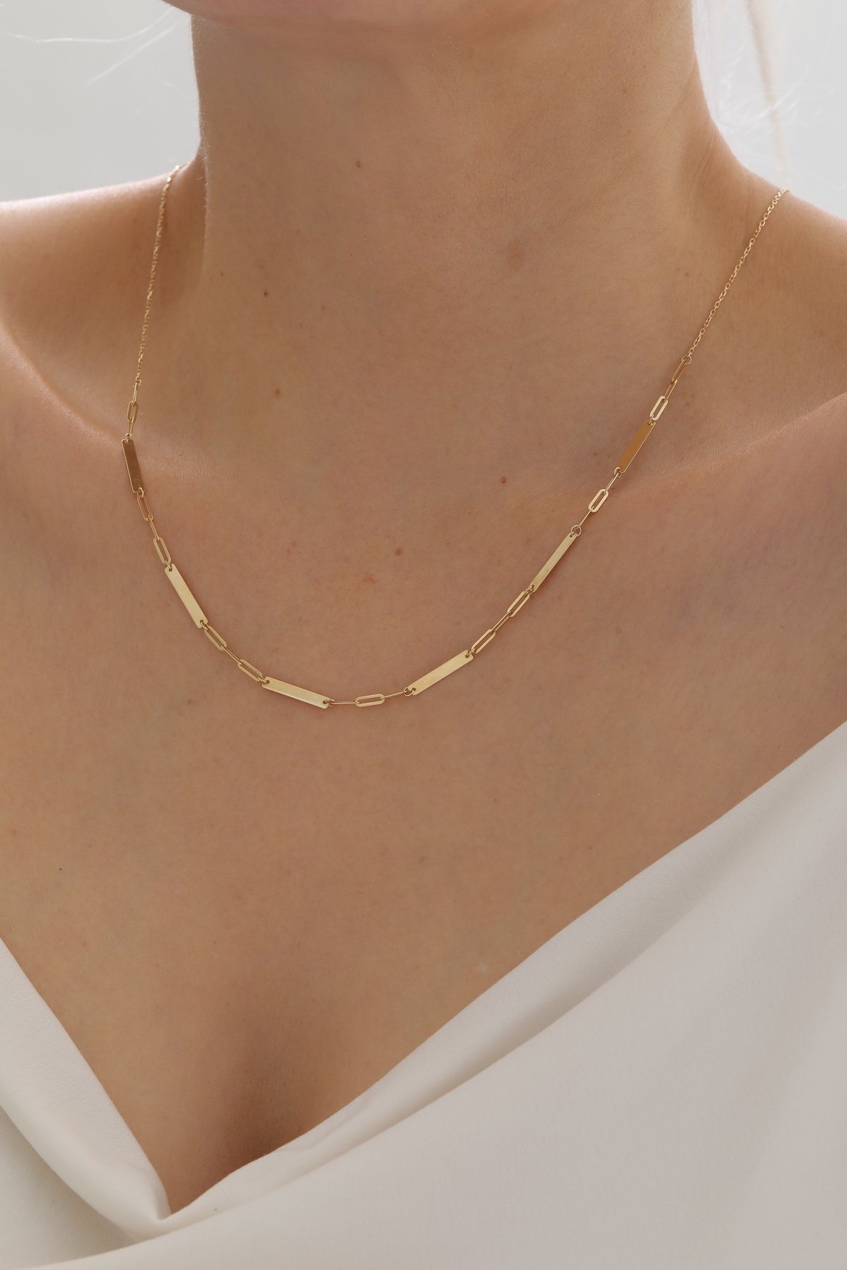 Ataş Zincir Plaka Kolye - Yavuz Kuyumculuk (1)