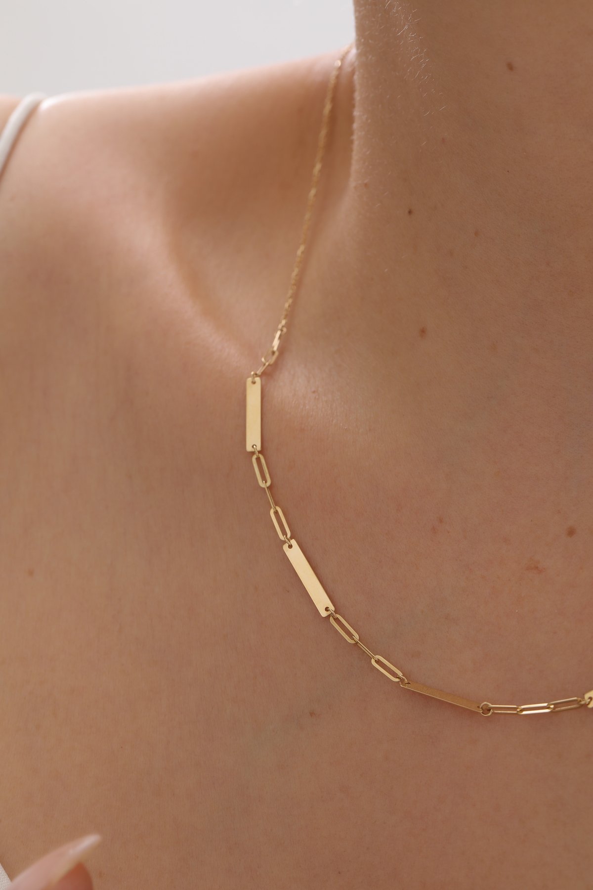 Ataş Zincir Plaka Kolye - Yavuz Kuyumculuk (2)