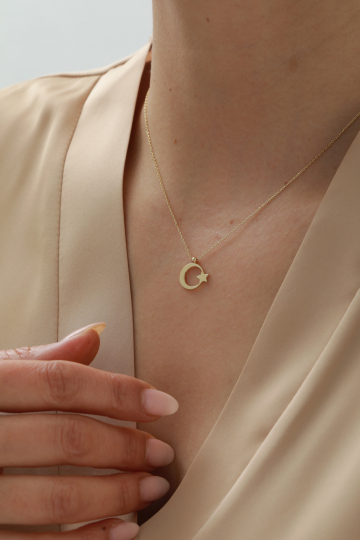 Ay Yıldız Kolye - 1