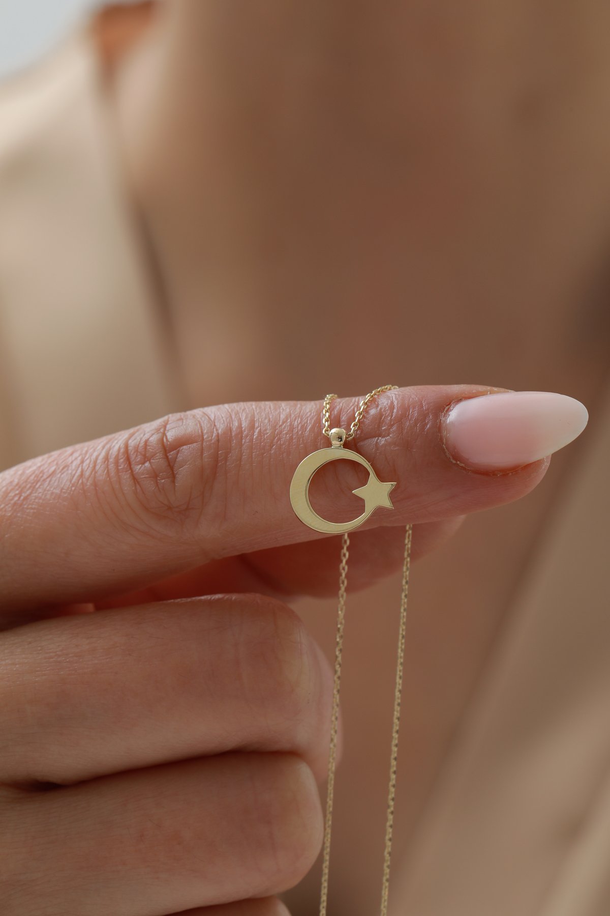 Ay Yıldız Kolye - Yavuz Kuyumculuk (3)