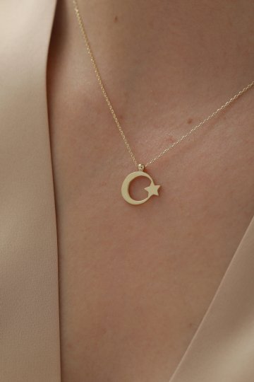 Ay Yıldız Kolye - 3
