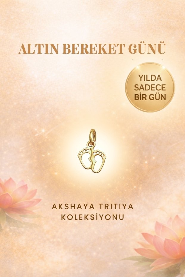 Ayak İzi Kolye Ucu - Yavuz Kuyumculuk (2)