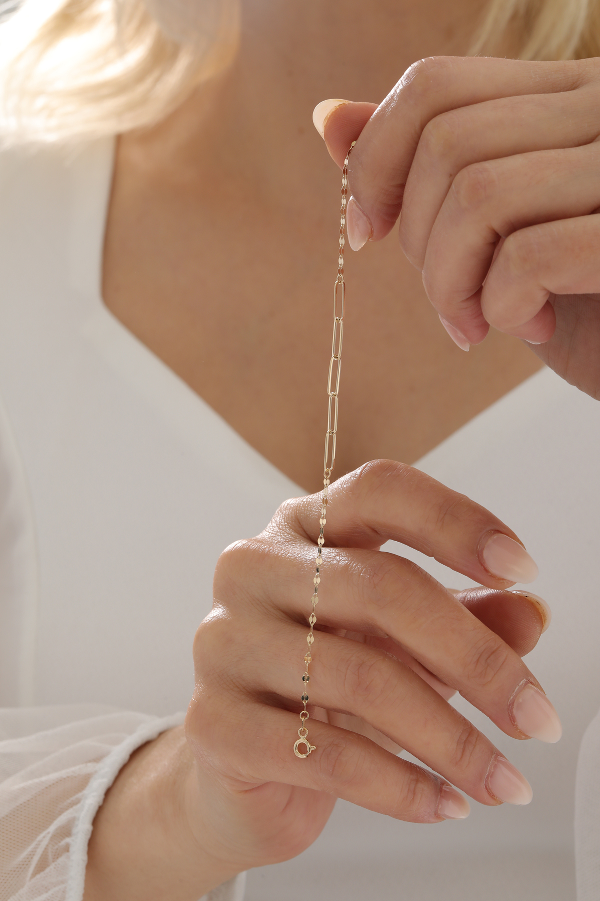 Aynalı Zincir Ataş Bileklik - Yavuz Kuyumculuk (3)