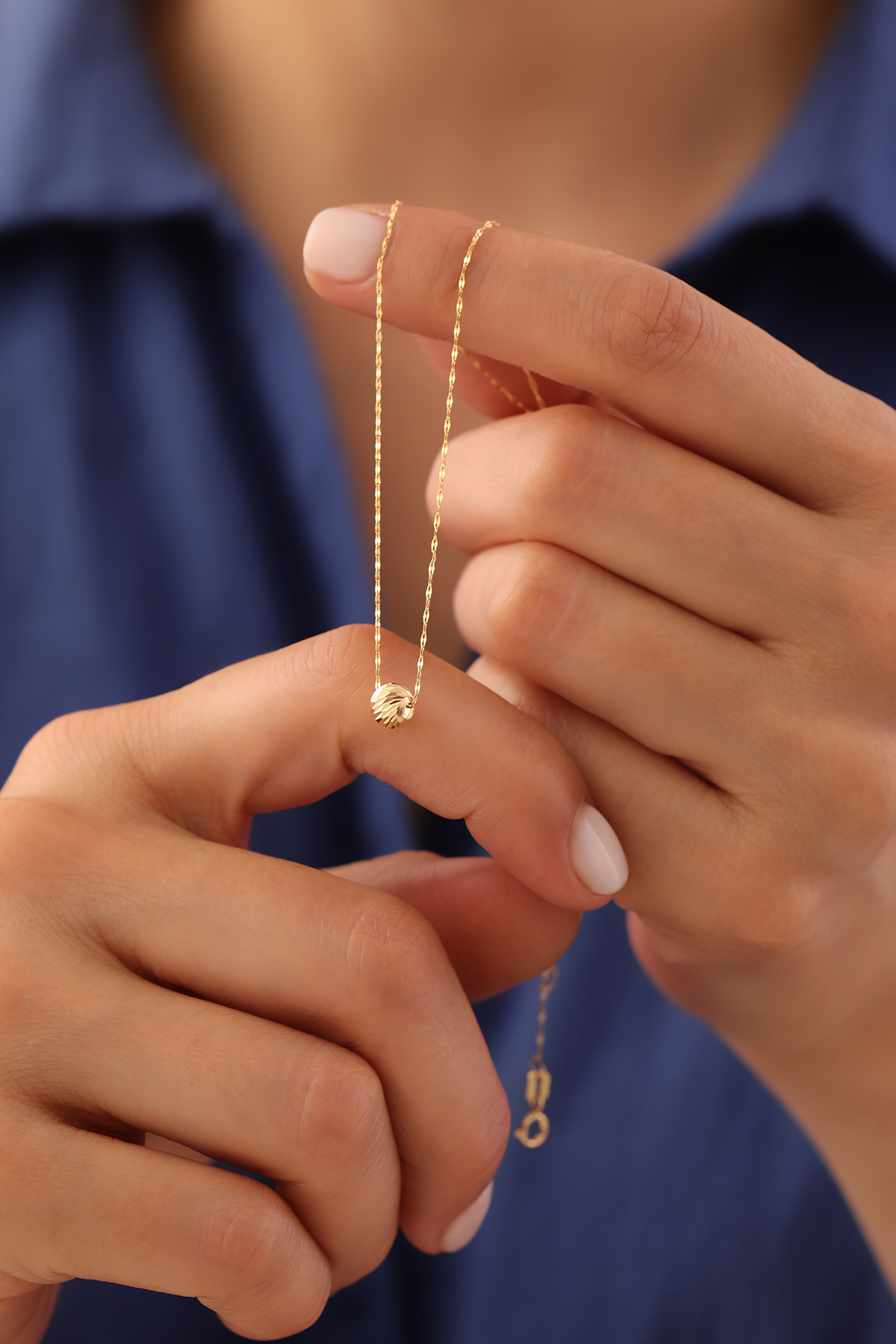 Aynalı Zincir Dorika Kolye - Yavuz Kuyumculuk (2)