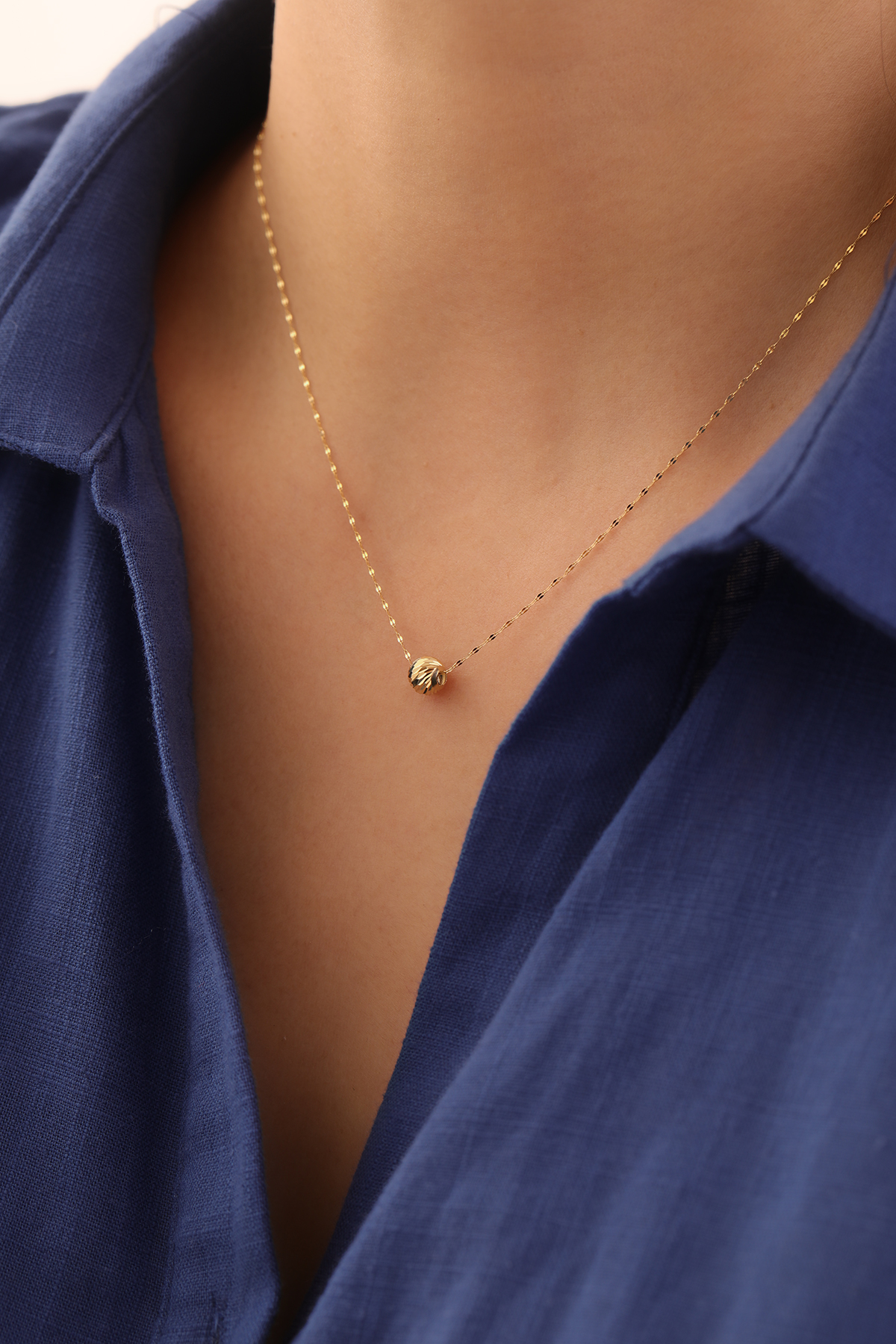 Aynalı Zincir Dorika Kolye - Yavuz Kuyumculuk (3)