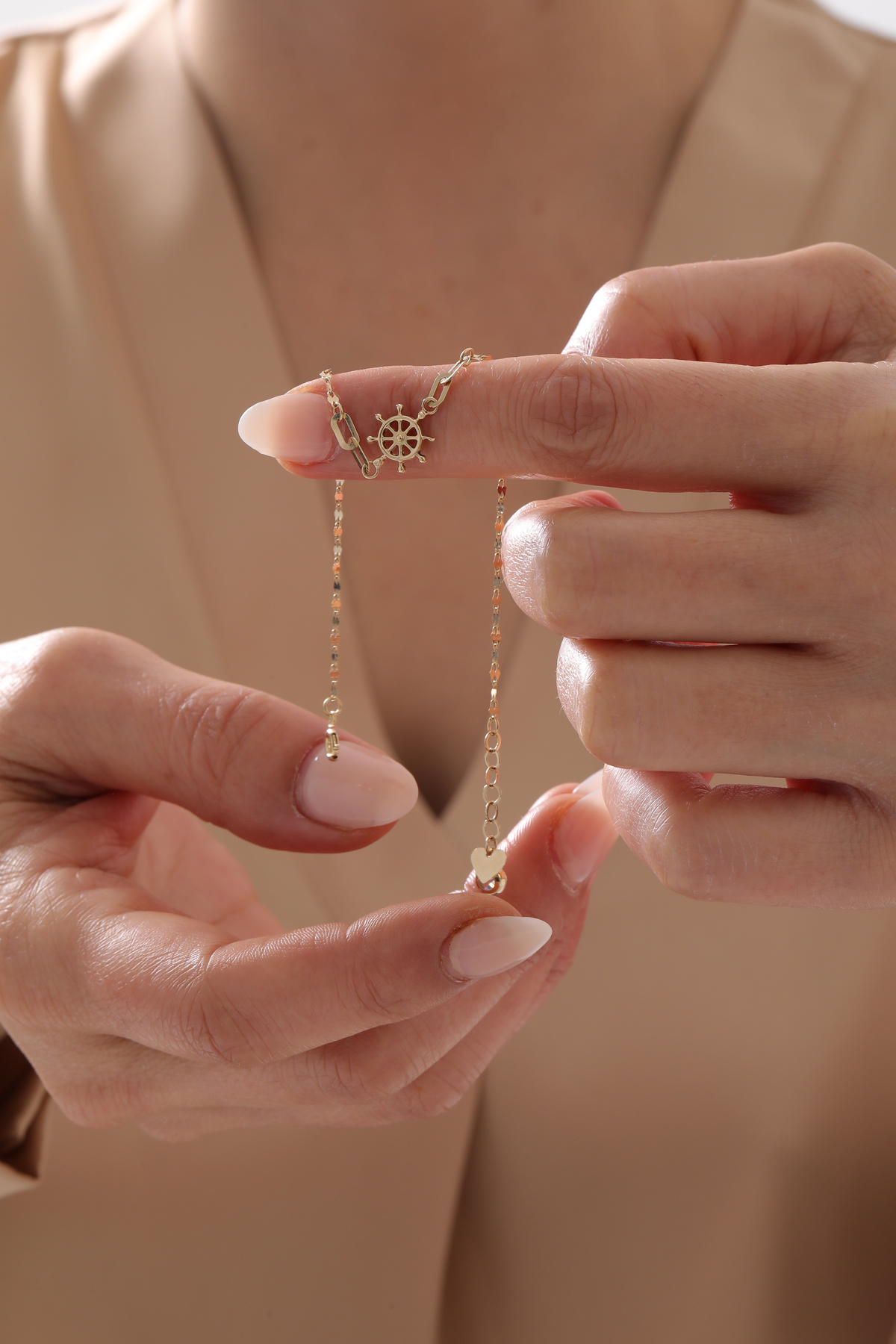 Aynalı Zincir Dümen Bileklik - Yavuz Kuyumculuk (3)