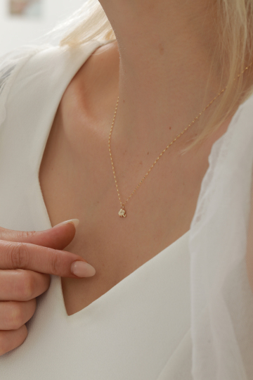 Aynalı Zincir Fil Kolye - 3