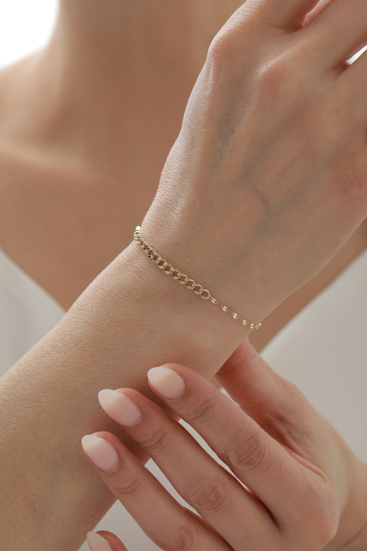 Aynalı Zincir Gurmet Bileklik - Yavuz Kuyumculuk (1)