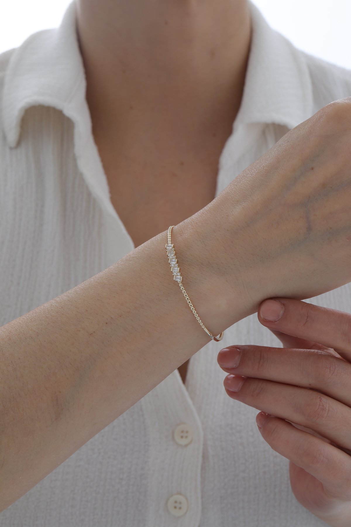 Baget Taşlı Kelepçe - Yavuz Kuyumculuk (2)