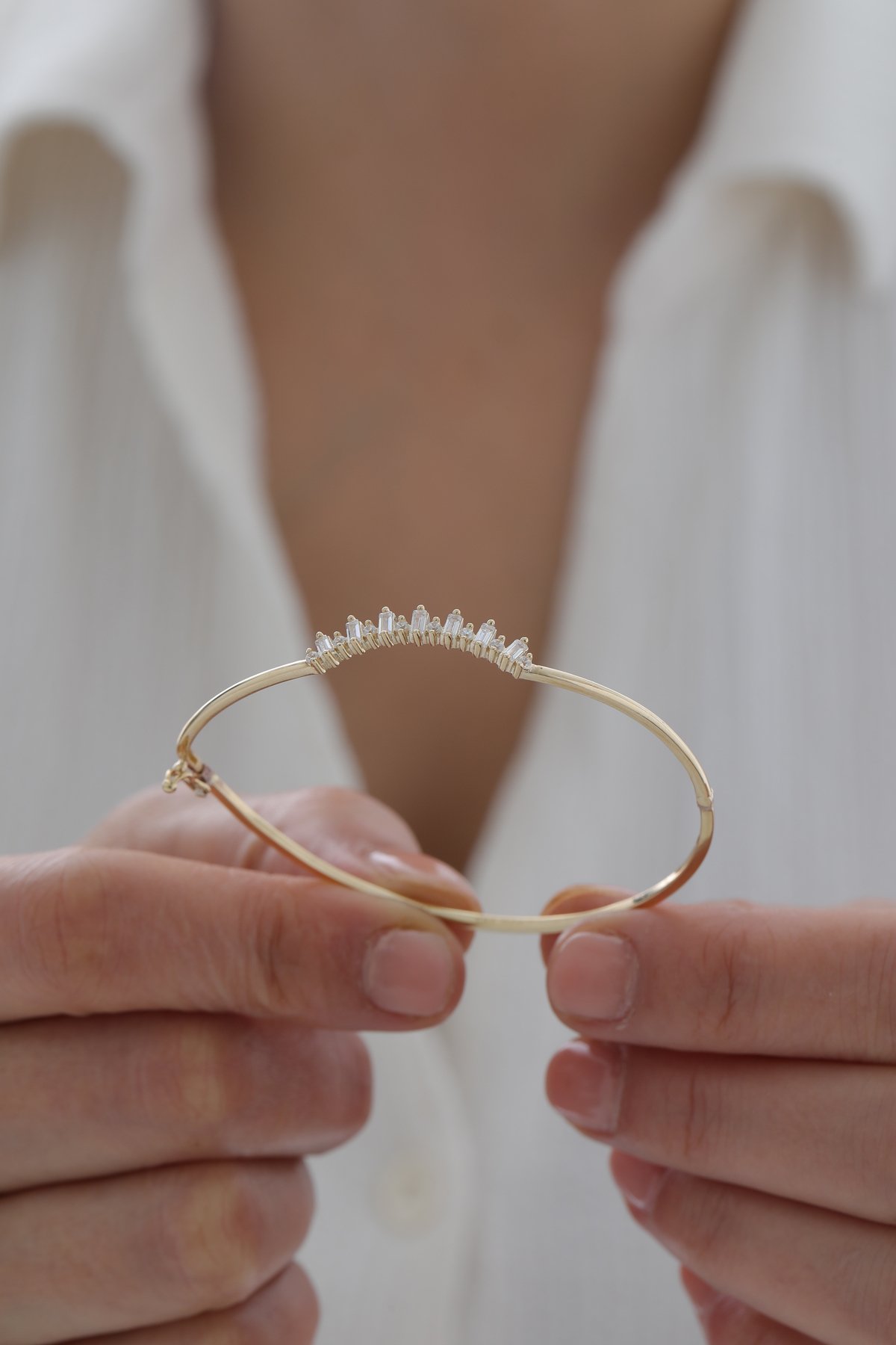 Baget Taşlı Modern Kelepçe - Yavuz Kuyumculuk (3)