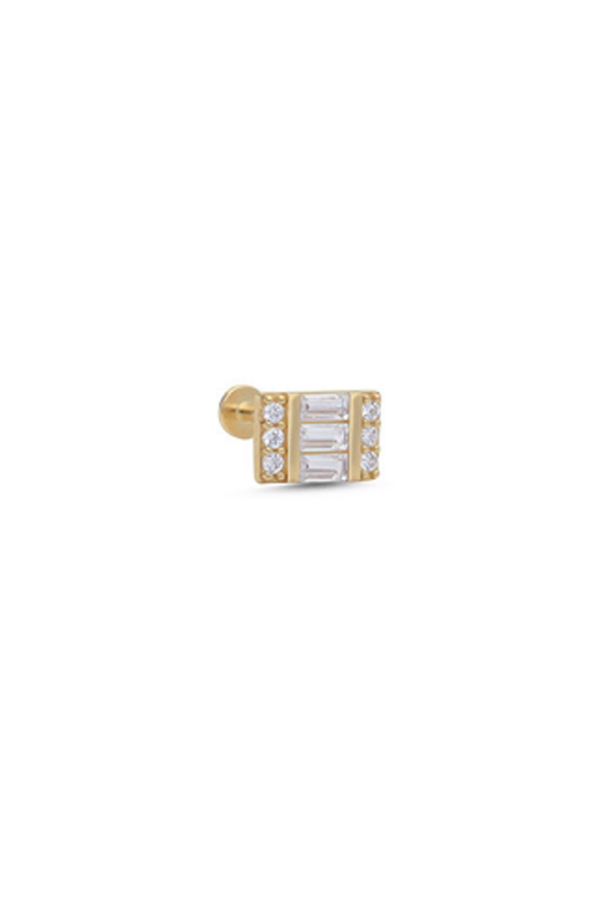 Baget Taşlı Tragus Piercing - Yavuz Kuyumculuk (1)