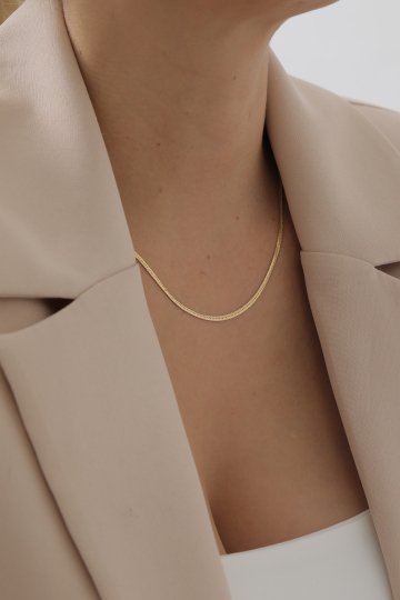 Balık Sırtı Snake Kolye - 2